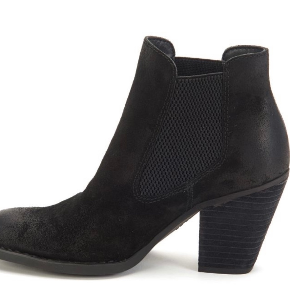 Born - Elaine Black Suede Women’s Bootie